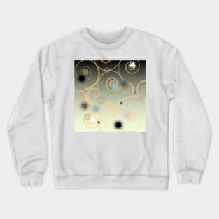 Retro 60s Swirls Crewneck Sweatshirt